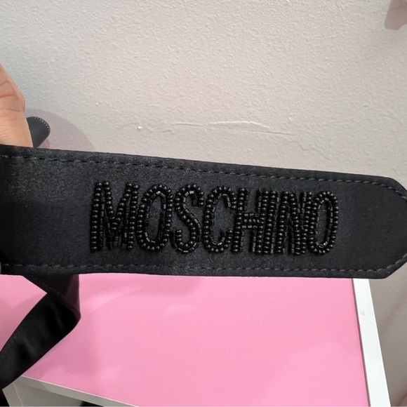 Moschino Couture Black and Gold Teddy Bear 3 Way Bag - Picture 3 of 12